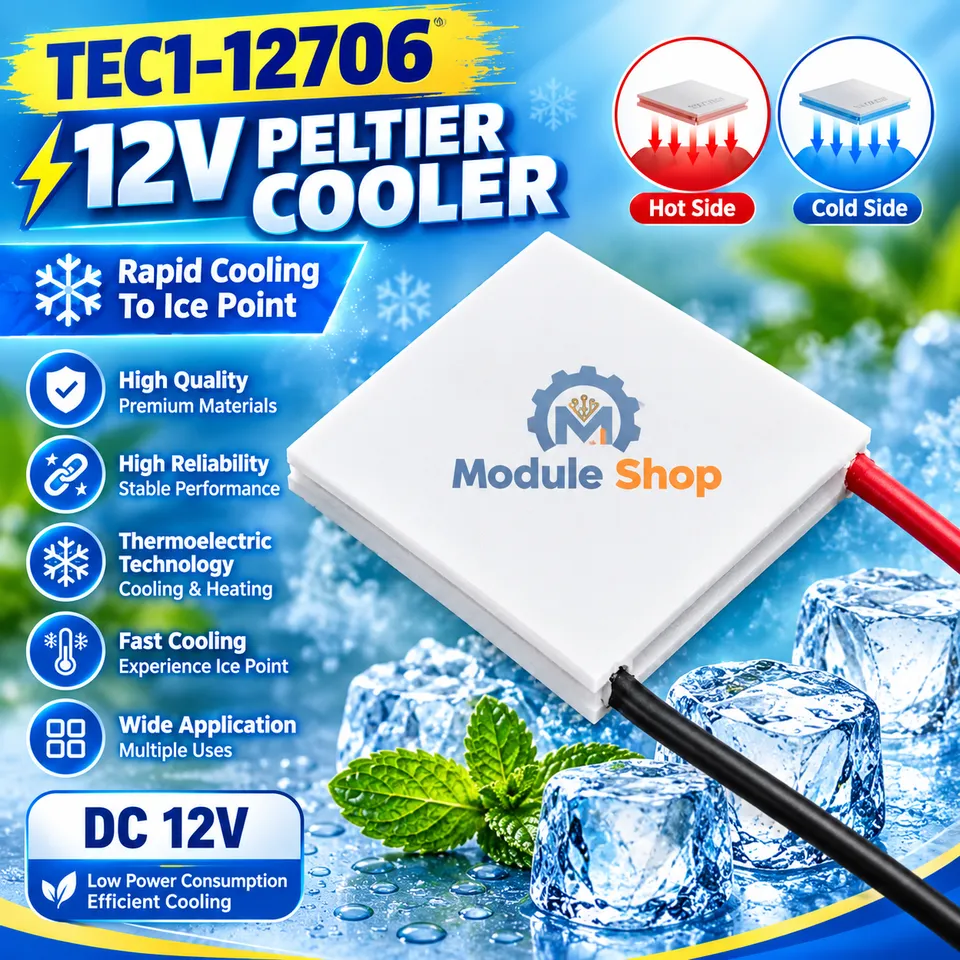 Tec1-12706 Thromo Electric Cooler Heat Cool Peltier DC 12V 6A